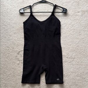 ALO Seamless Black Onsie